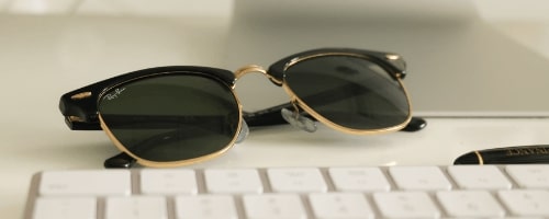 Lunettes de soleil Ray-Ban Clubmaster