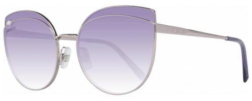 lunettes de soleil violettes Swarovski